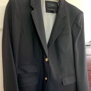 Classic J. Crew Schoolboy Blazer Black 7 Pristine